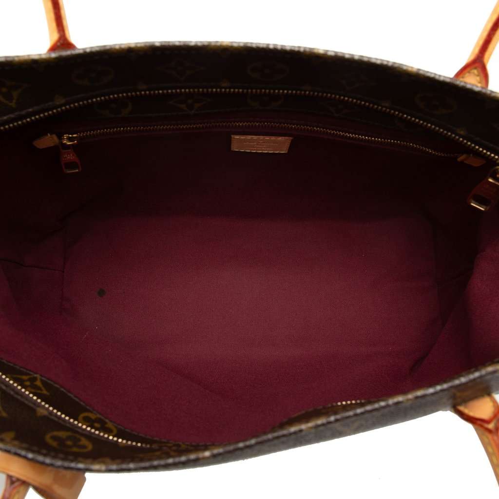 Louis Vuitton Monogram Raspail PM Brown Very good - Model View