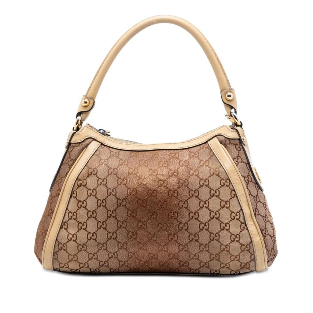 Gucci GG Lurex Scarlett Handbag Brown Very good condition - Front View