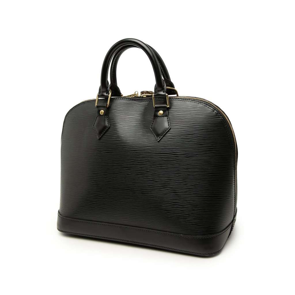 Louis Vuitton Epi Alma PM Black Leather Very good - Back View