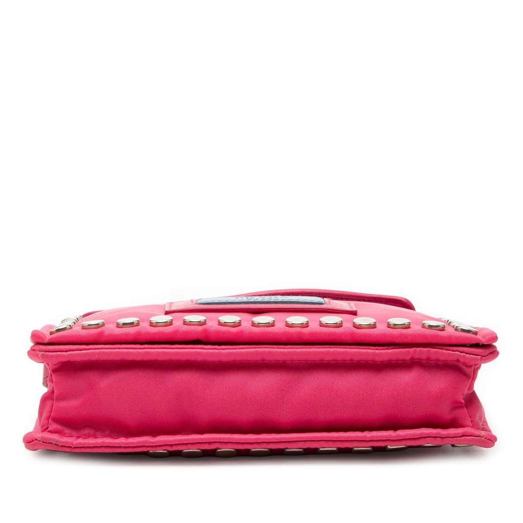 Prada Tessuto Etiquette Crossbody Pink Very good condition - Inside View