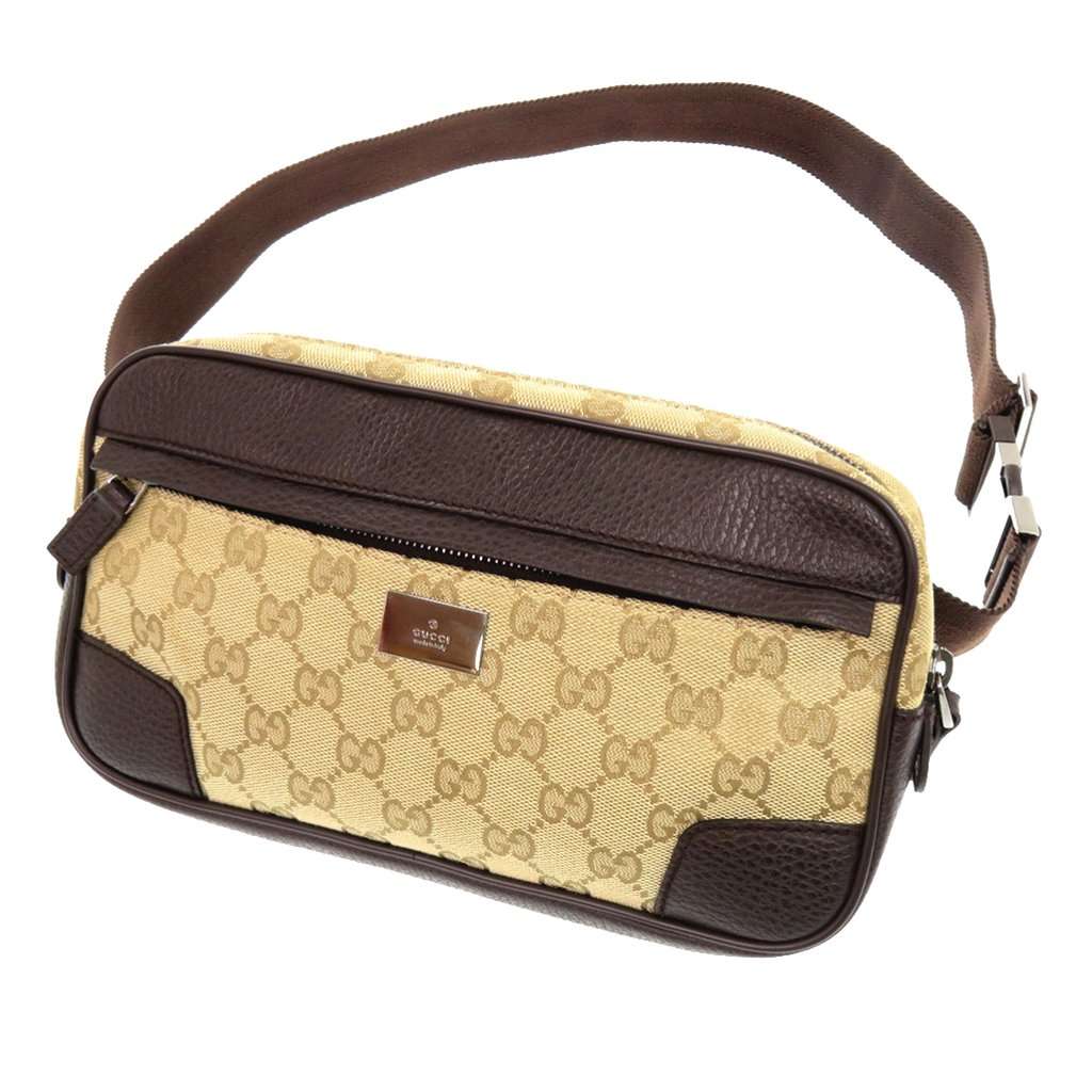 Gucci GG Canvas Crossbody Beige Very good condition - Front View