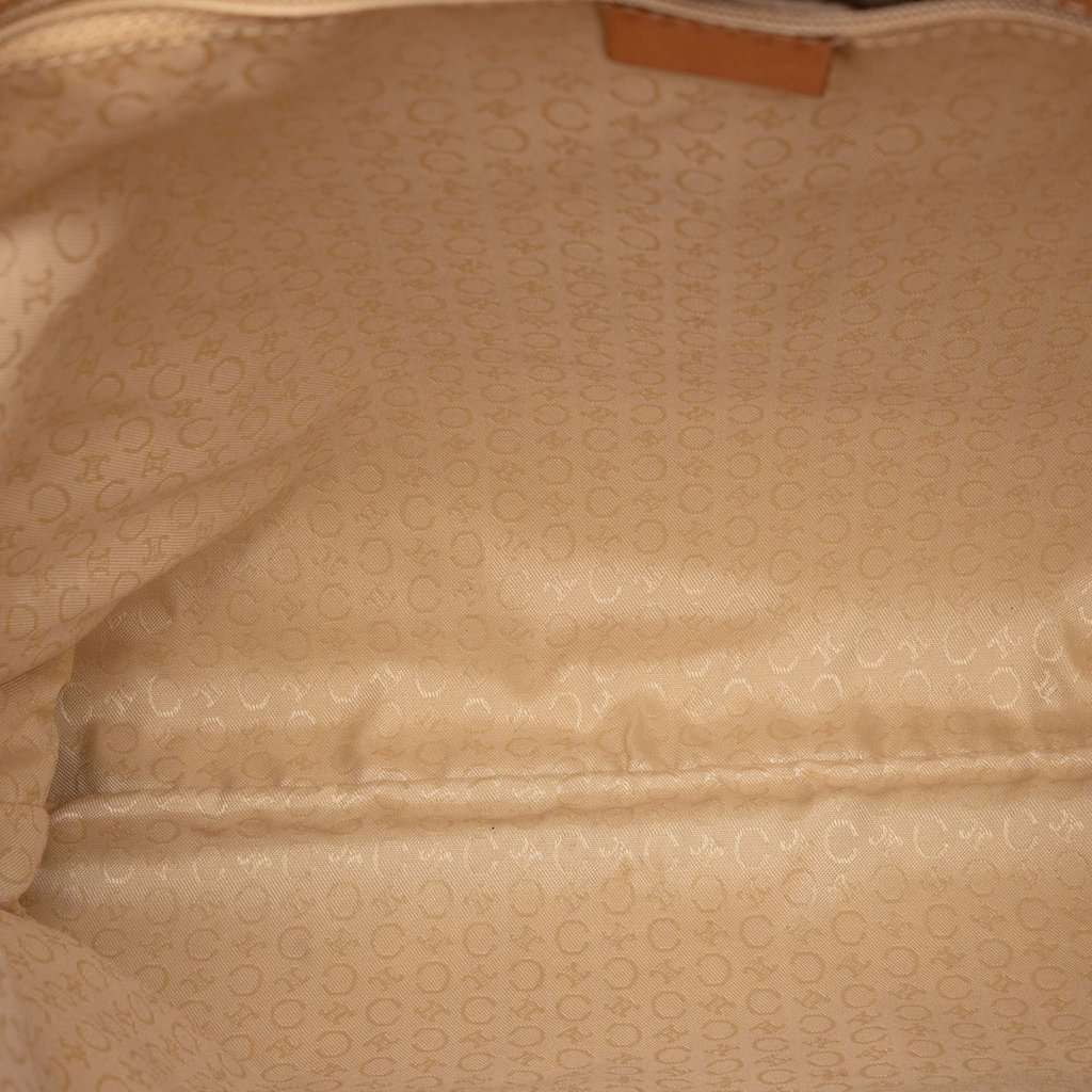 Celine C Macadam Suede Crossbody Camel Leather Very good condition - Model View