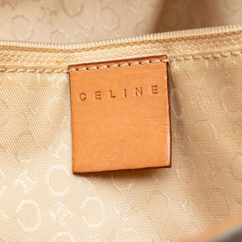 Celine C Macadam Suede Crossbody Camel Leather Very good condition - Box View