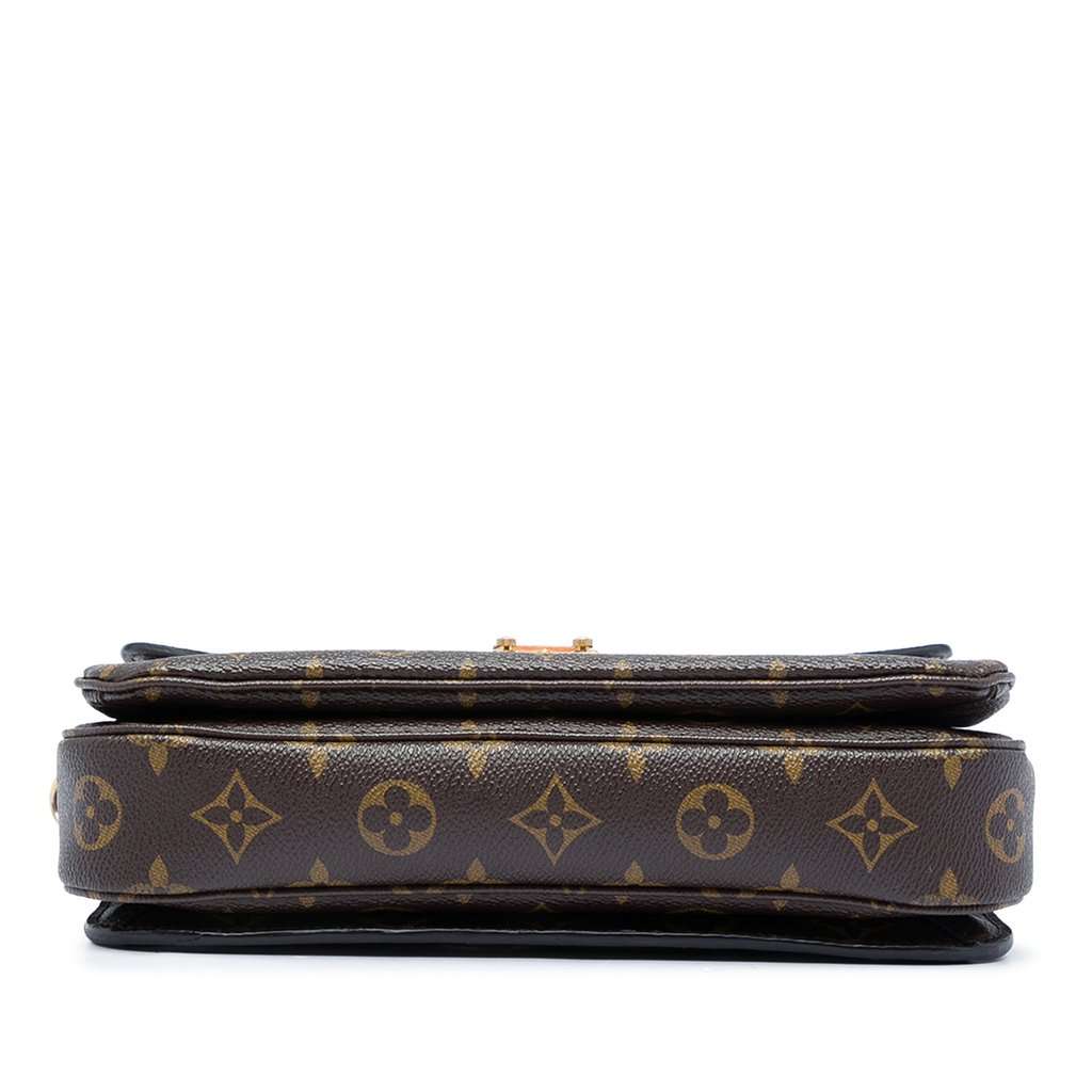 Louis Vuitton Monogram Pochette Metis Brown Very good - Inside View