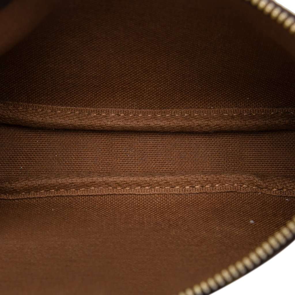 Louis Vuitton Monogram Mini Pochette Accessoires Brown Very good - Model View