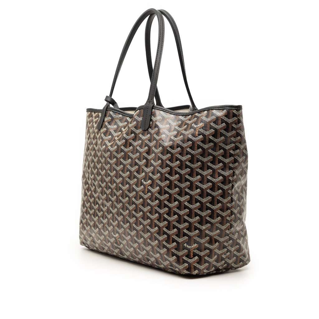 Goyard Goyardine Saint Louis PM Black Very good condition - Back View