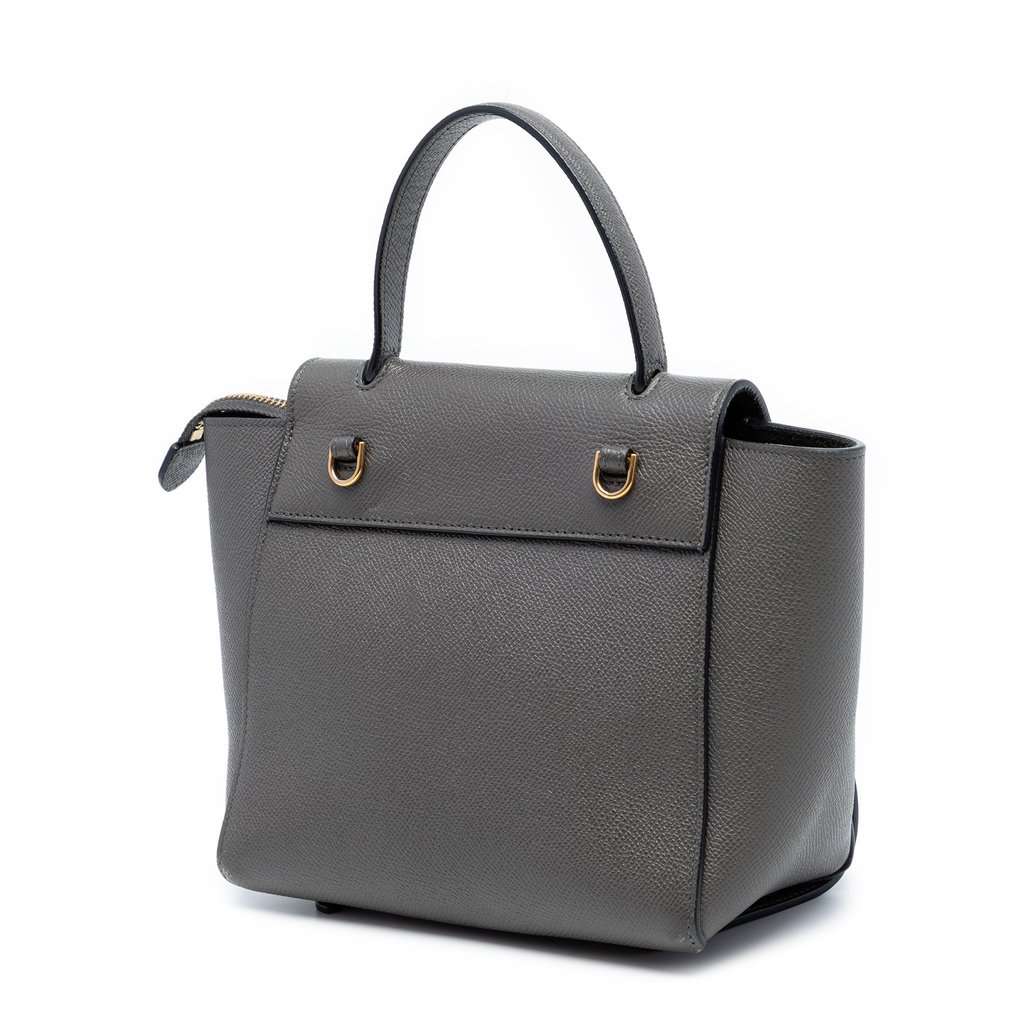 Celine Nano Grained Calfskin Belt Bag MultiColor Leather Very good condition - Back View