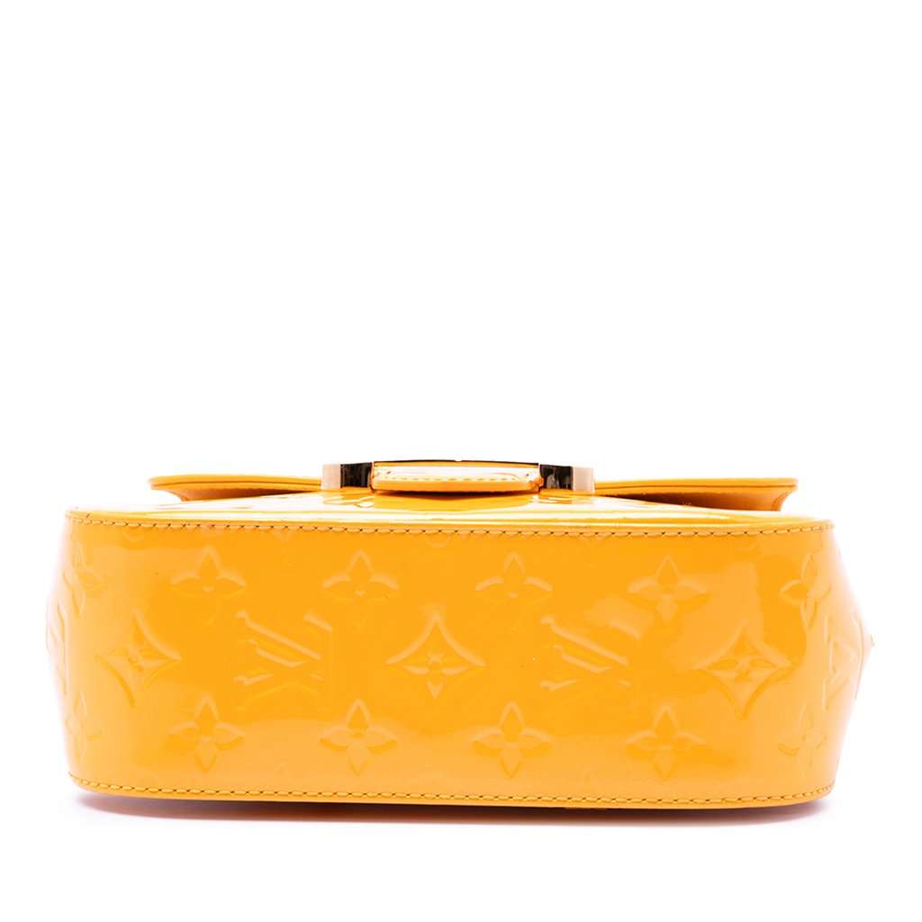 Louis Vuitton Monogram Vernis Bellflower PM Yellow Leather Very good condition - Inside View