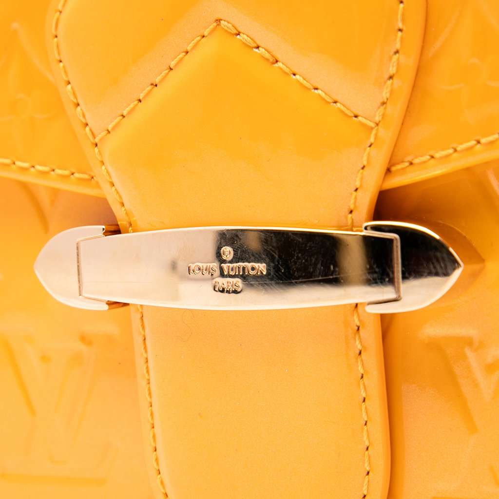 Louis Vuitton Monogram Vernis Bellflower PM Yellow Leather Very good condition - Box View