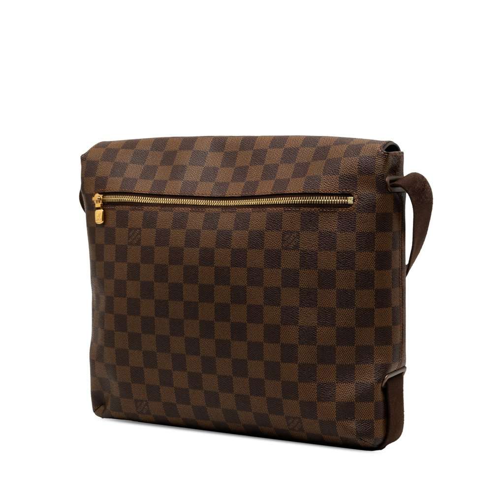 Louis Vuitton Damier Ebene Brooklyn MM Brown Very good condition - Back View