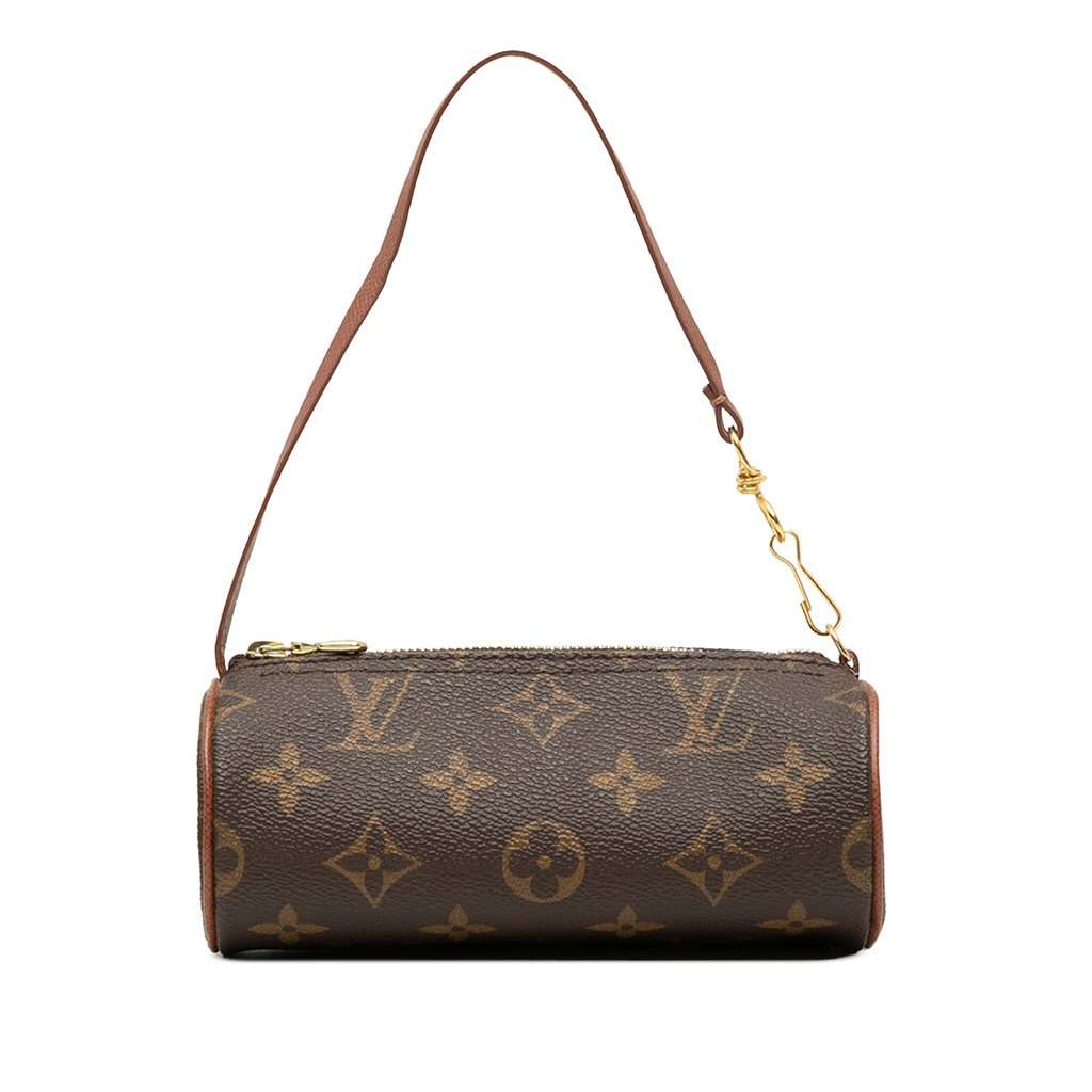 Louis Vuitton Monogram Papillon Pochette Brown Very good - Front View