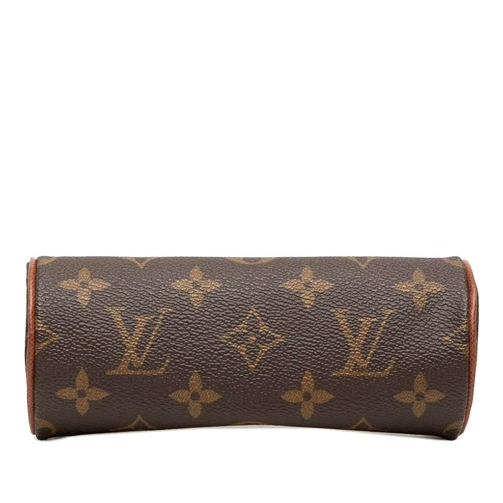 Louis Vuitton Monogram Papillon Pochette Brown Very good - Inside View