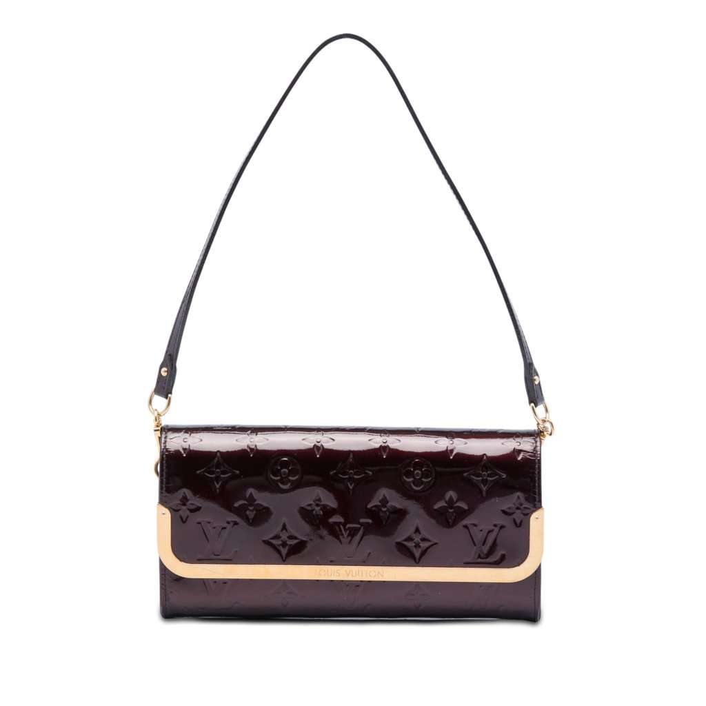 Louis Vuitton Monogram Vernis Rossmore MM Purple Leather Very good condition - Front View