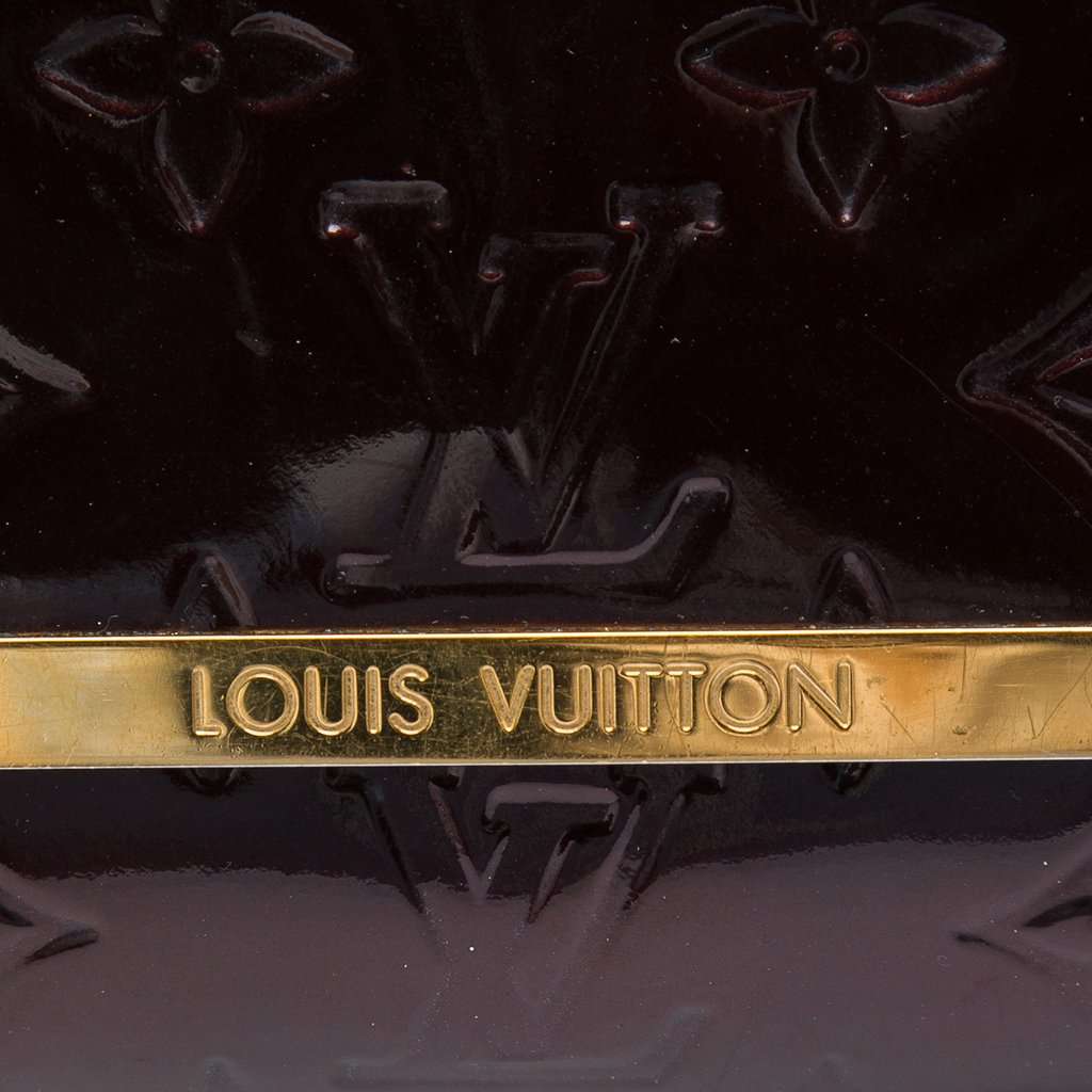 Louis Vuitton Monogram Vernis Rossmore MM Purple Leather Very good condition - Box View