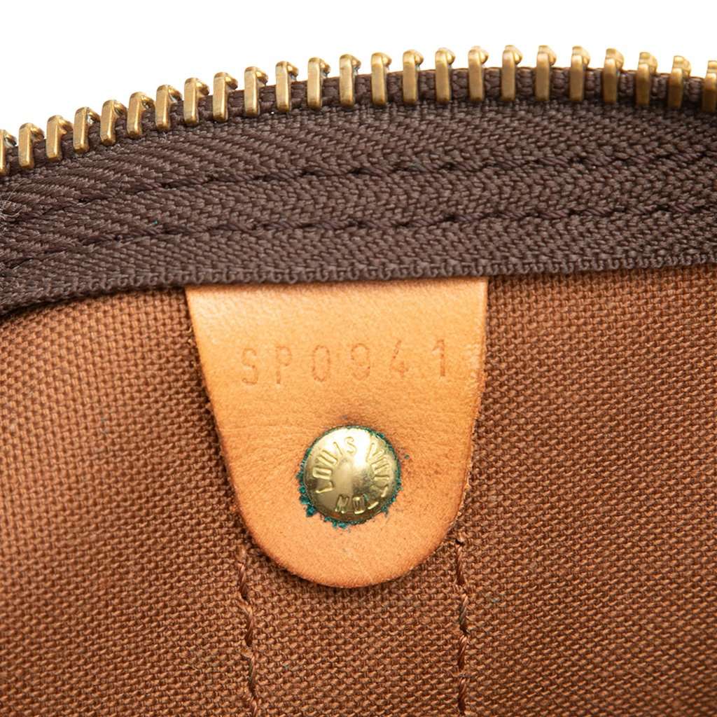 Louis Vuitton Monogram Keepall Bandouliere 55 Brown Good condition - Box View