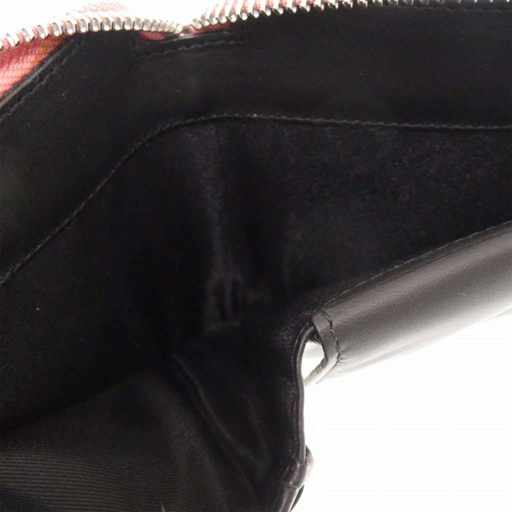 Loewe Leather Anagram Square Zip Wallet Pink Leather Very good condition - Box View