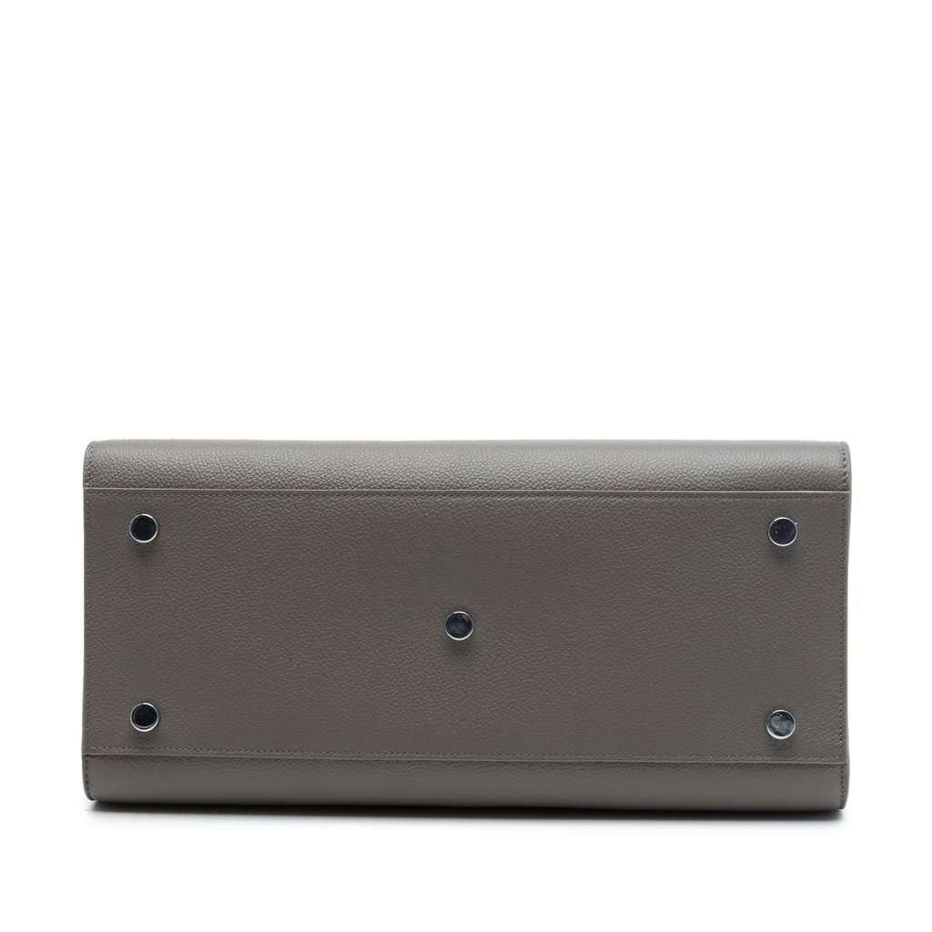 Saint Laurent Small Grained Calfskin Sac De Jour Satchel MultiColor Leather Very good - Inside View