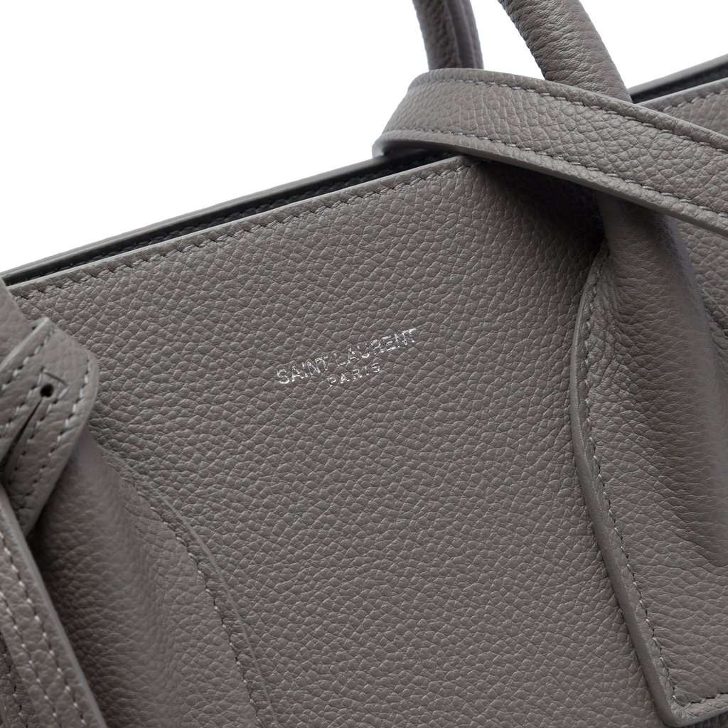Saint Laurent Small Grained Calfskin Sac De Jour Satchel MultiColor Leather Very good - Box View