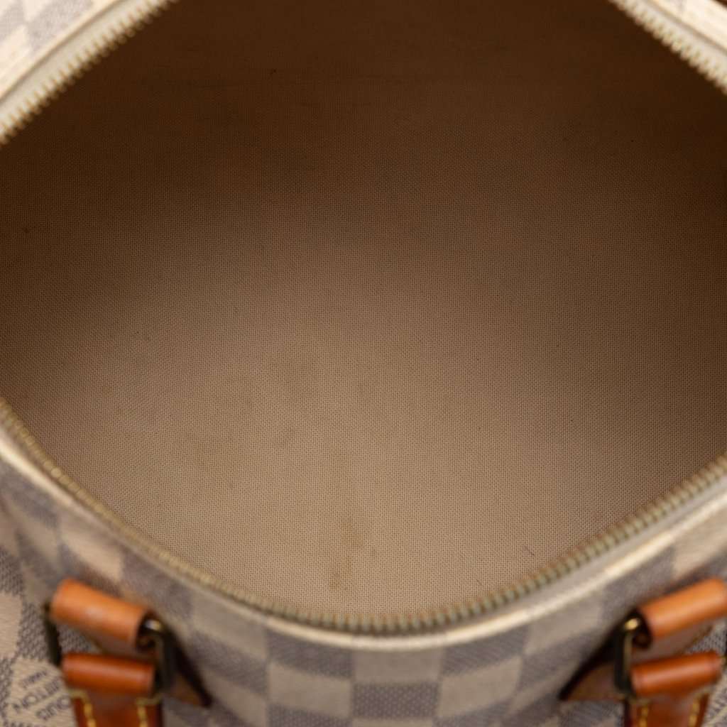 Louis Vuitton Damier Azur Speedy 30 White Very good condition - Model View