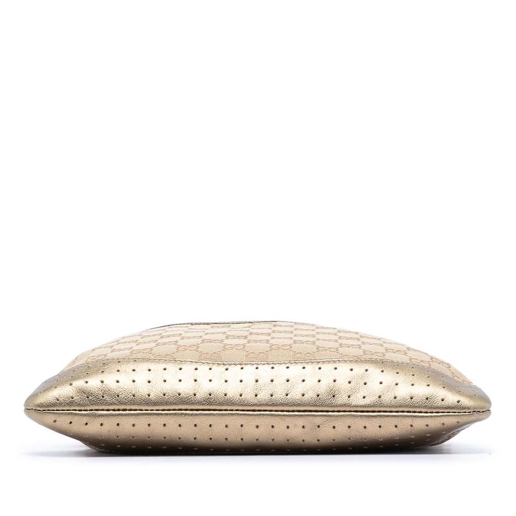 Gucci GG Canvas Web Crossbody Beige Very good - Inside View