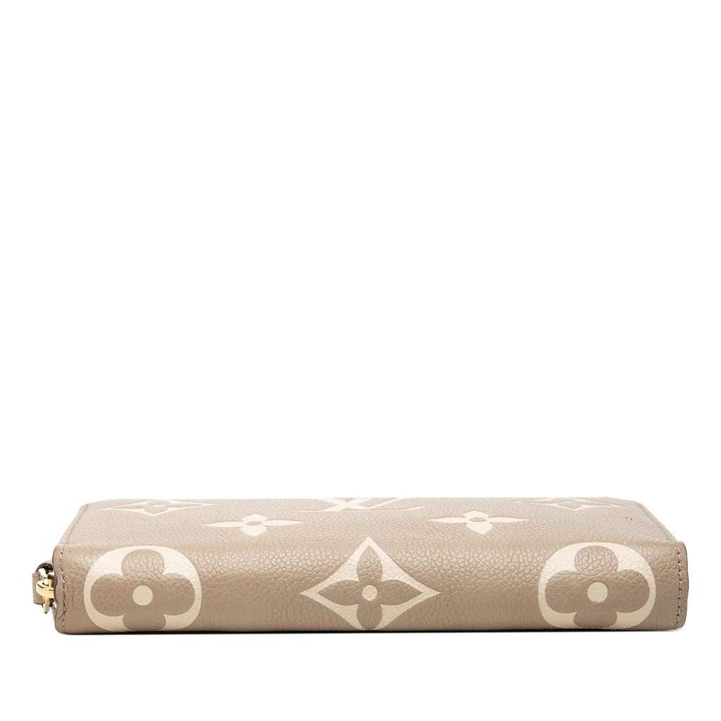 Louis Vuitton Bicolor Monogram Empreinte Giant Zippy Wallet Brown Leather Very good - Inside View