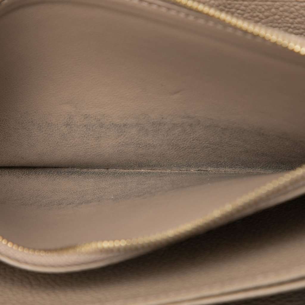 Louis Vuitton Bicolor Monogram Empreinte Giant Zippy Wallet Brown Leather Very good - Box View