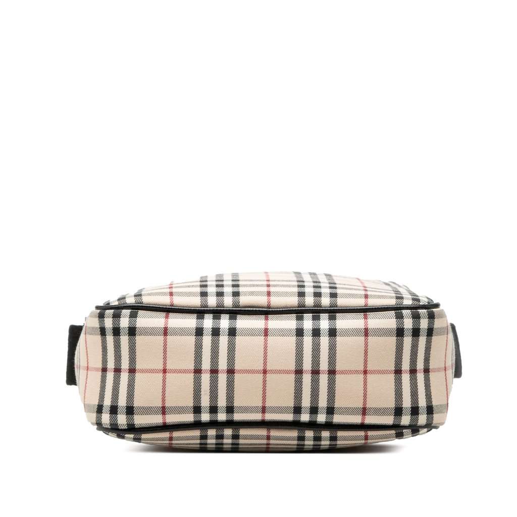 Burberry House Check Canvas Crossbody Beige Very good condition - Inside View