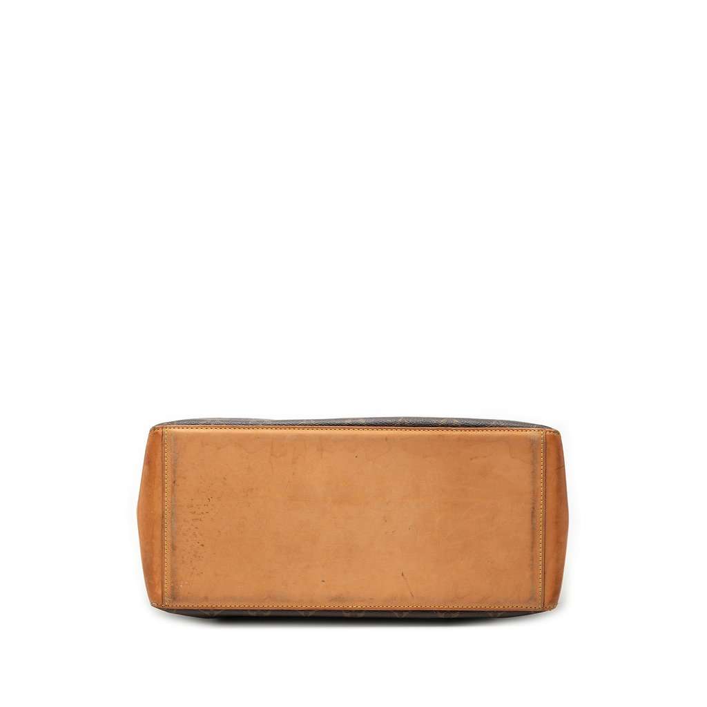 Louis Vuitton Monogram Cabas Mezzo Brown Very good - Inside View