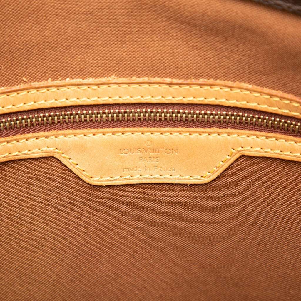 Louis Vuitton Monogram Cabas Mezzo Brown Very good - Box View