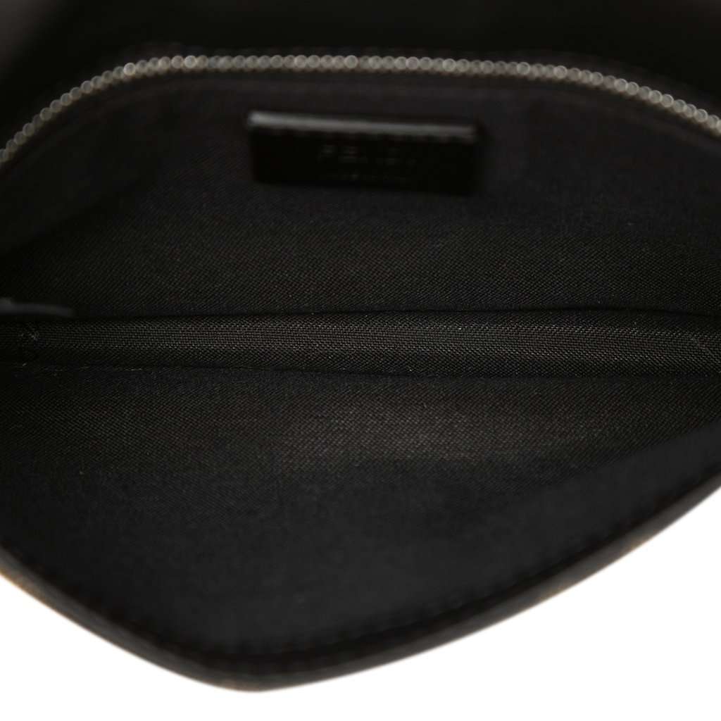 Fendi Zucca Canvas Convertible Baguette Pouch Brown Very good - Model View