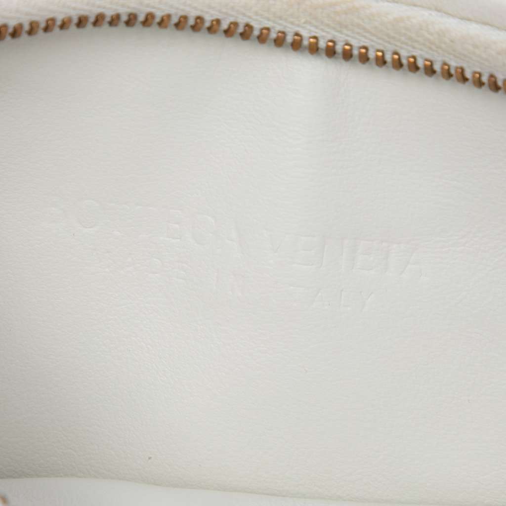 Bottega Veneta Small Nappa Intrecciato Gemelli Hobo White Leather Very good - Box View