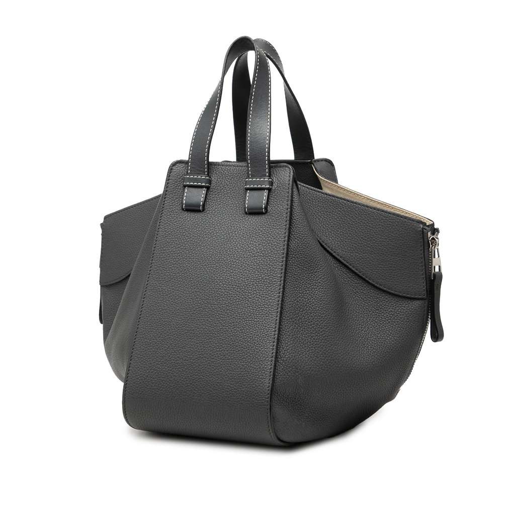 LOEWE Small Leather Hammock Satchel MultiColor Leather Very good - Back View