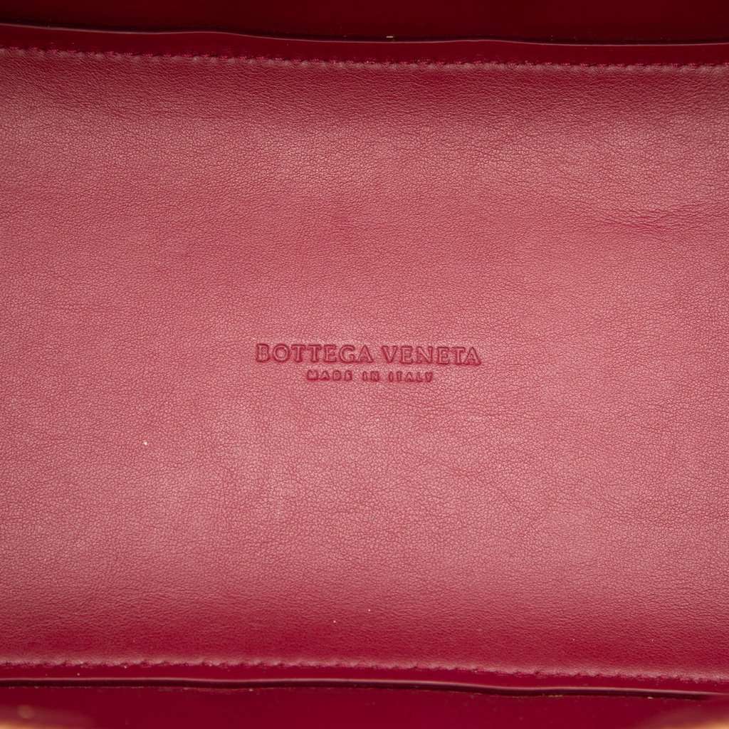 Bottega Veneta Medium Padded Leather Swoop Bag Red Leather Very good - Box View