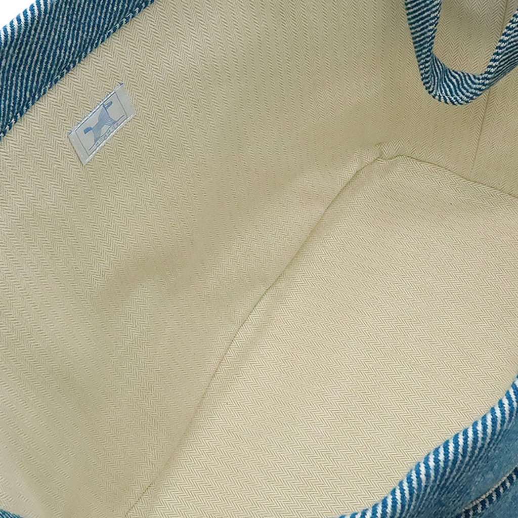 Hermès Toile Cabriole Nappy Bag Blue Very good condition - Model View