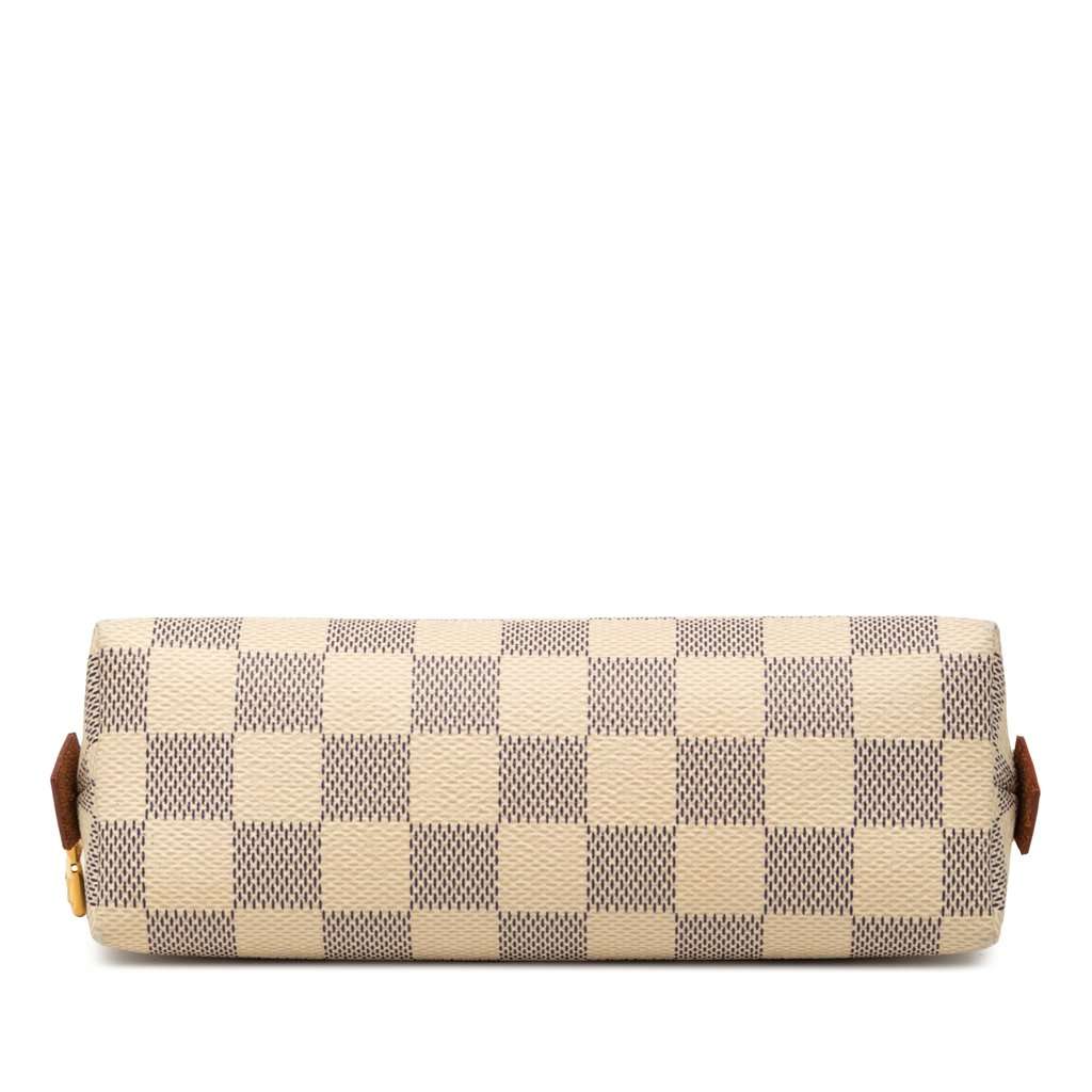 Louis Vuitton Damier Azur Cosmetic Pouch White Very good condition - Inside View
