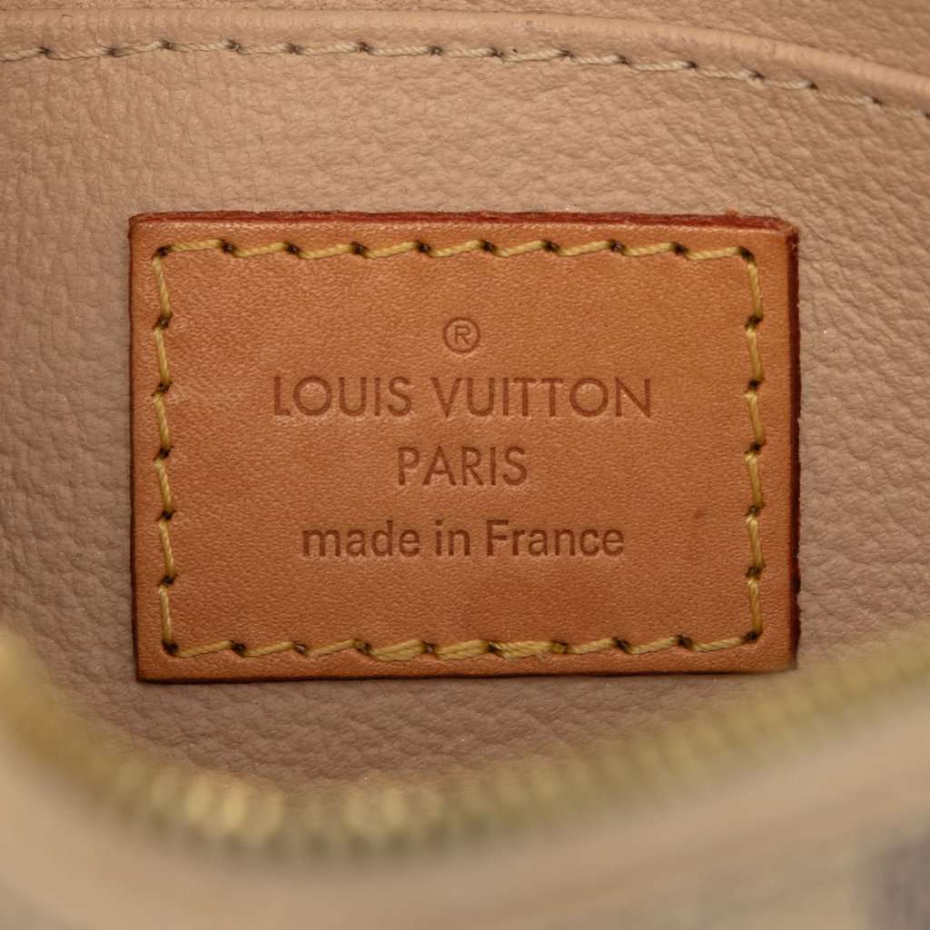 Louis Vuitton Damier Azur Cosmetic Pouch White Very good condition - Box View