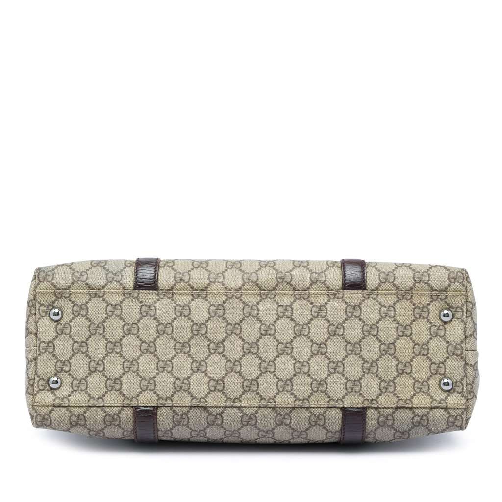 Gucci GG Supreme Joy Tote Beige Good - Inside View