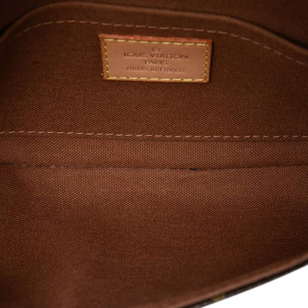 Louis Vuitton Monogram Pochette Marelle PM Brown Very good - Model View