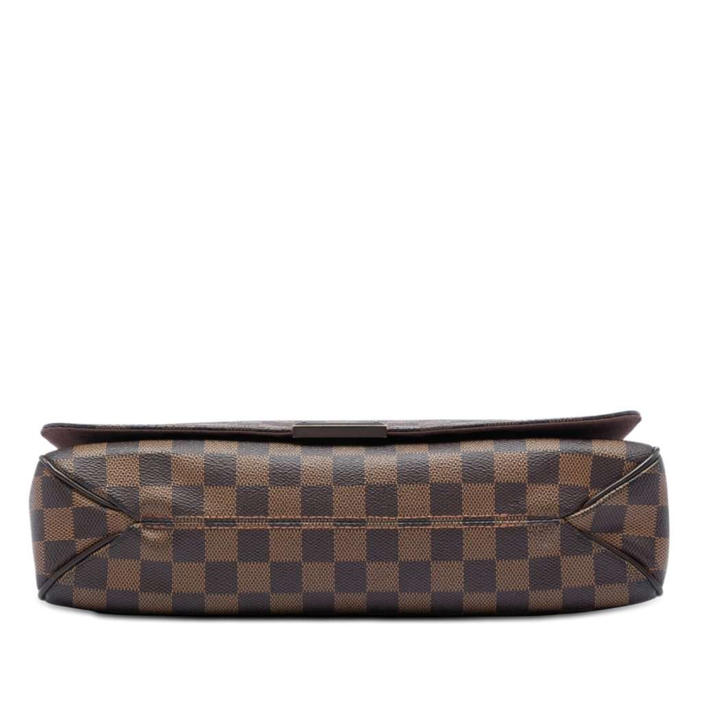 Louis Vuitton Damier Ebene District MM Brown Very good - Inside View