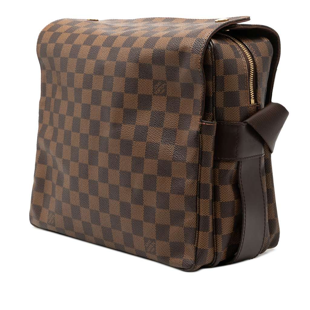 Louis Vuitton Damier Ebene Naviglio Brown Very good - Back View