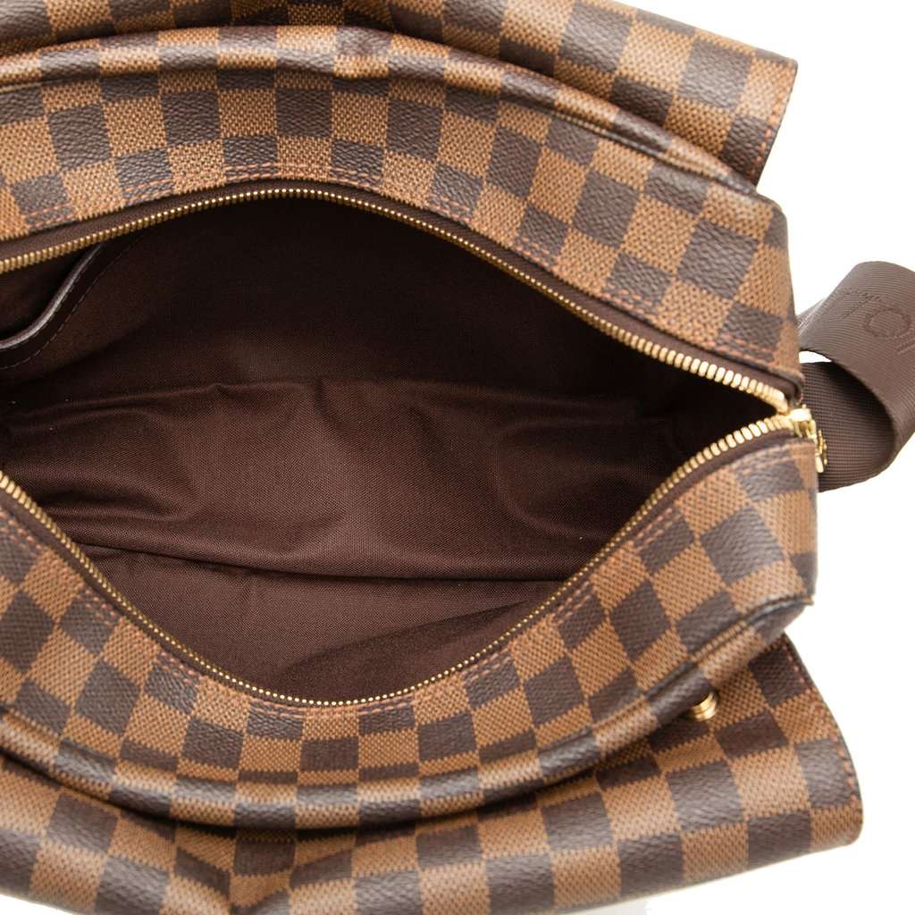 Louis Vuitton Damier Ebene Naviglio Brown Very good - Model View