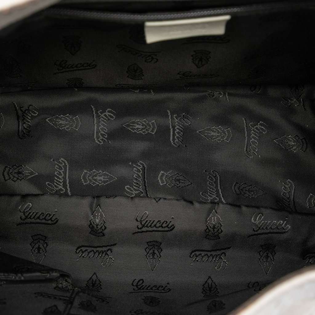 Gucci Medium Guccissima New Ladies Hobo White Leather Very good condition - Model View