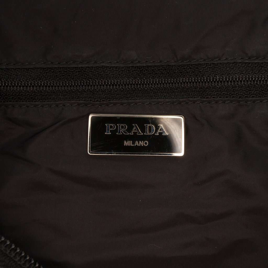 Prada Tessuto Stampato Satchel Black Very good condition - Box View