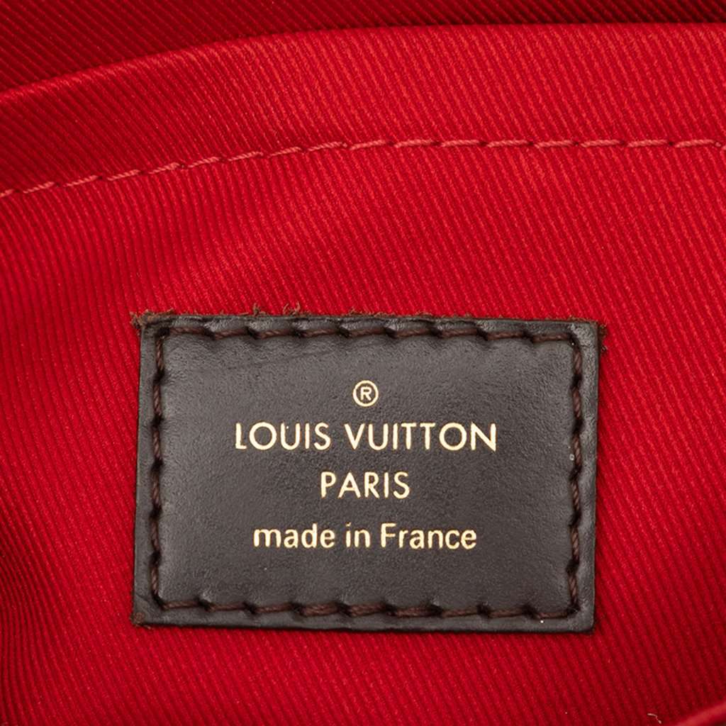 Louis Vuitton Damier Ebene Croisette Brown Very good - Box View