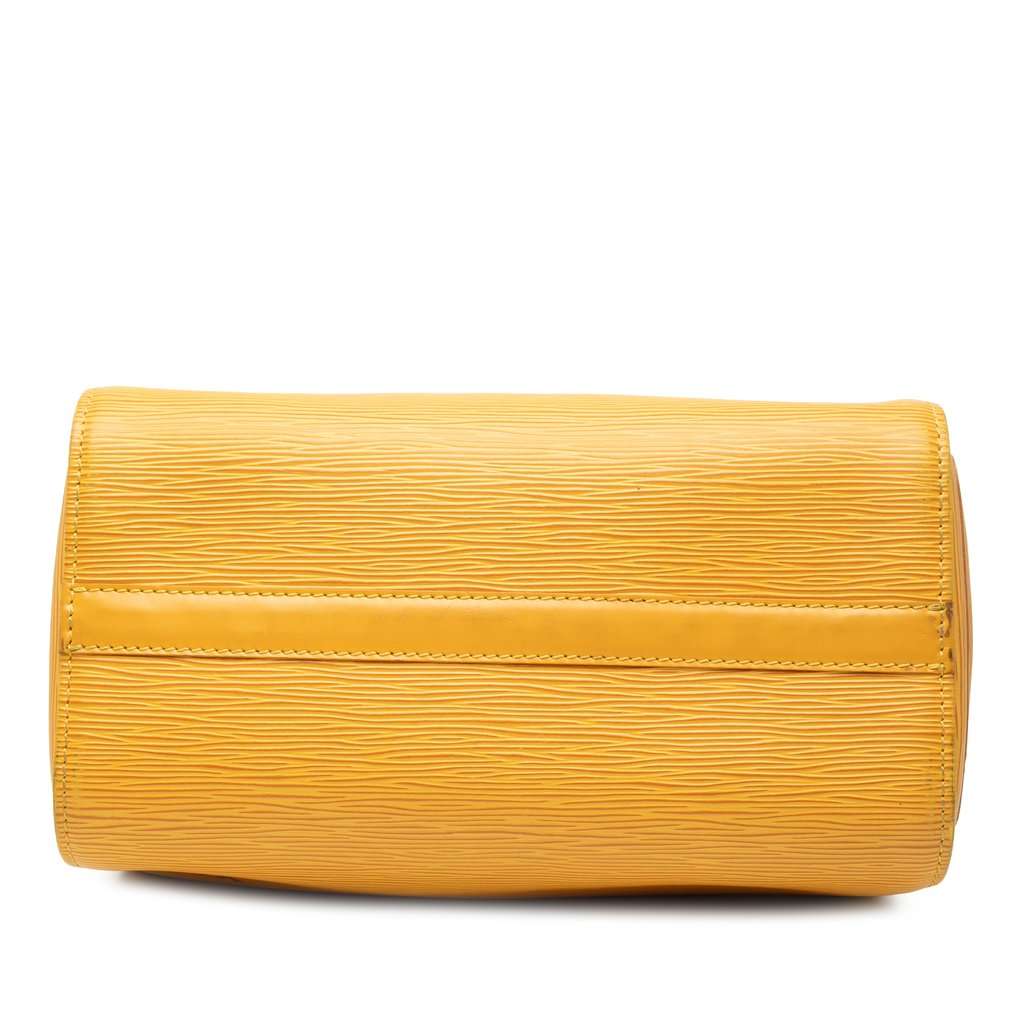 Louis Vuitton Epi Speedy 25 Yellow Leather Very good condition - Inside View