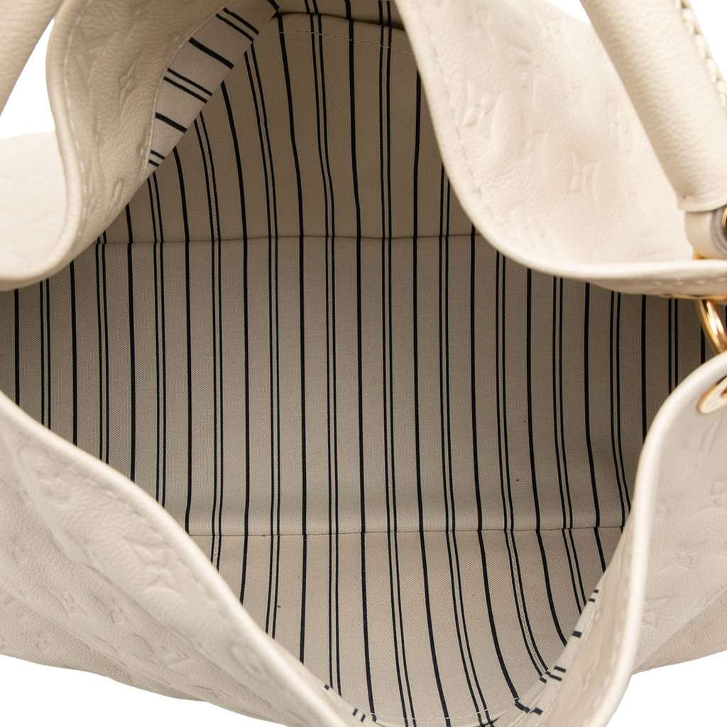 Louis Vuitton Monogram Empreinte Artsy MM White Leather Very good condition - Model View
