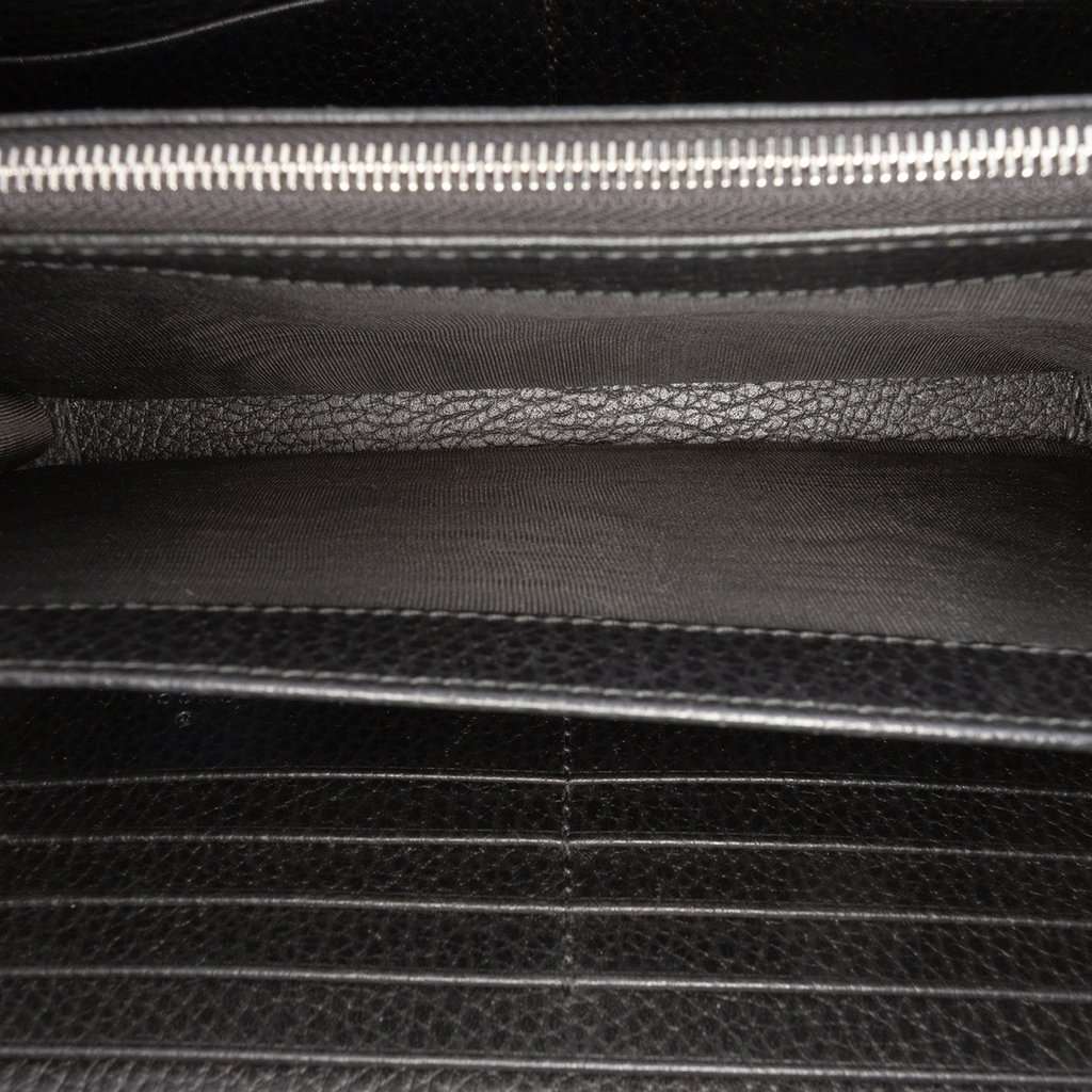 Gucci Calfskin Dionysus Wallet on Chain Black Leather Very good condition - Model View