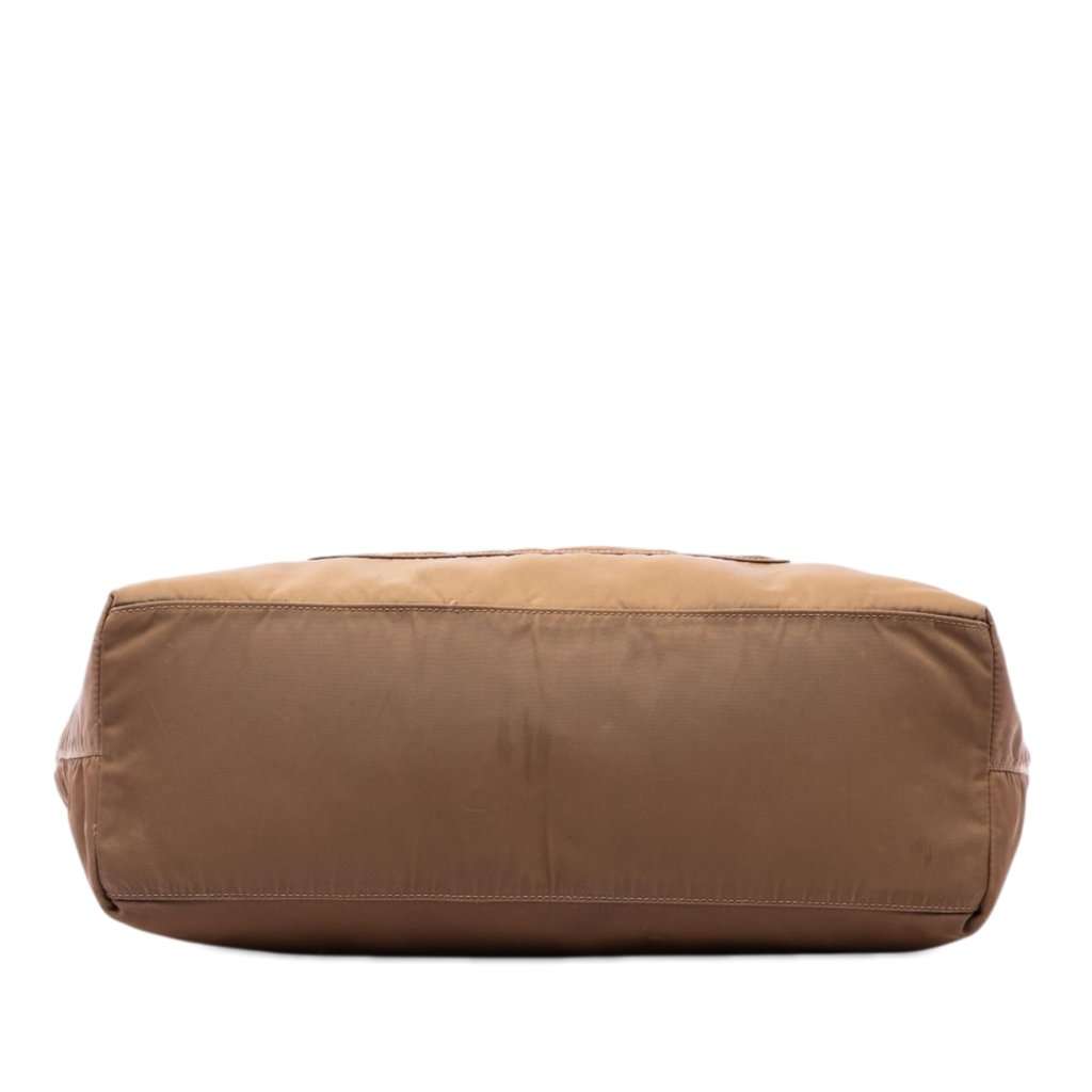 Prada Tessuto Pocket Tote Brown Very good - Inside View