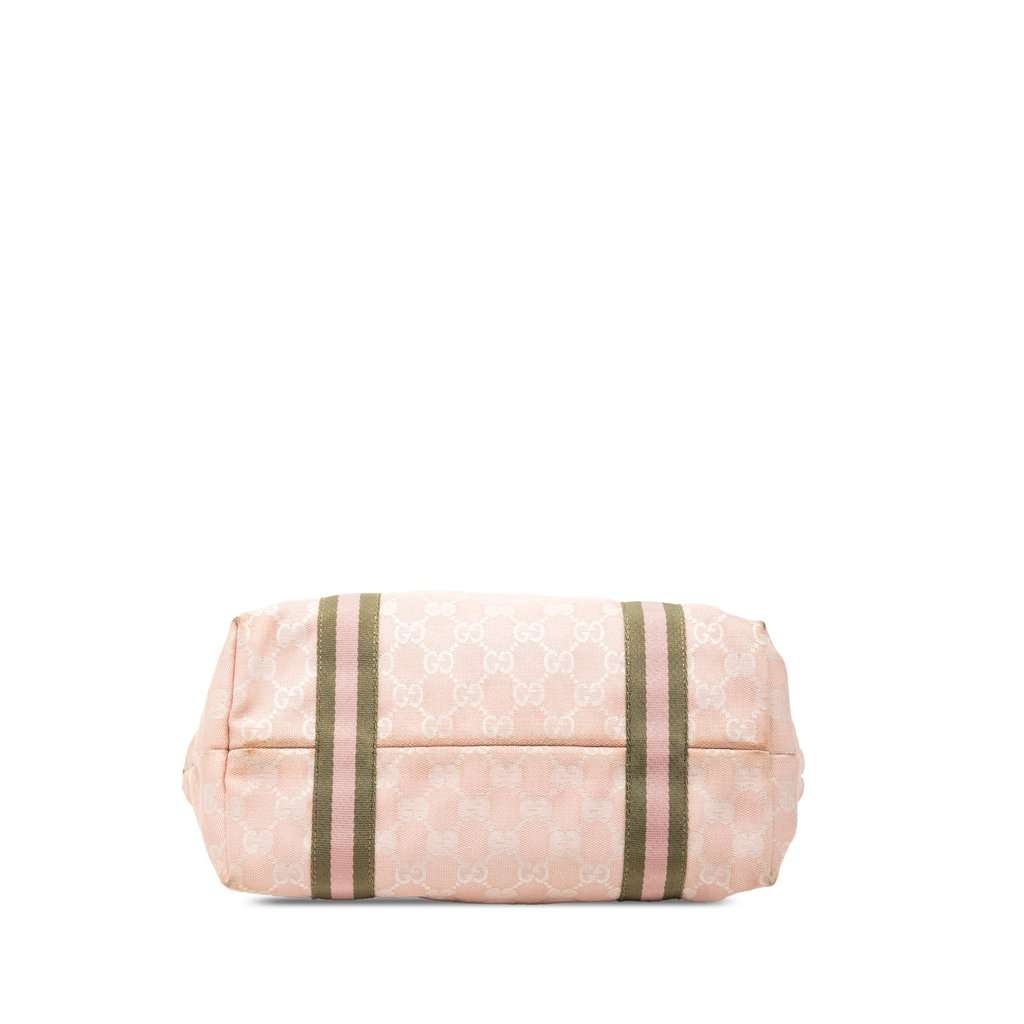 Gucci GG Canvas Jolicoeur Tote Pink Very good - Inside View