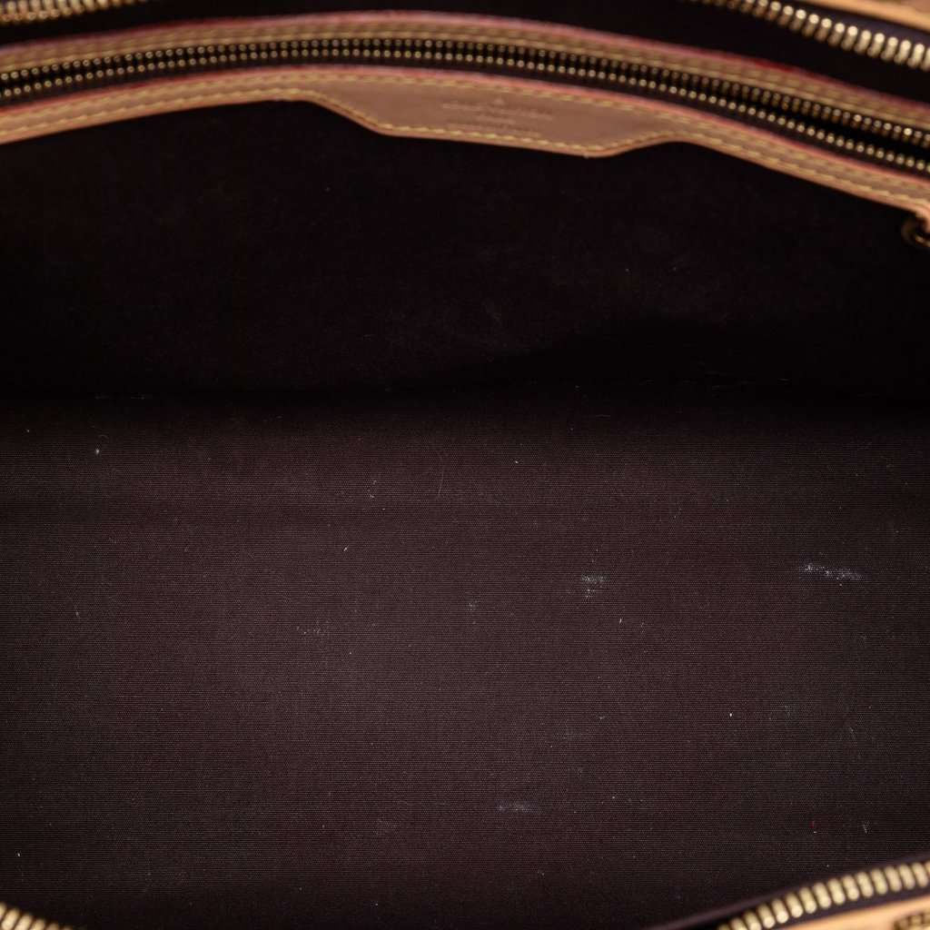 Louis Vuitton Monogram Vernis Brea GM Purple Leather Very good - Model View